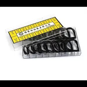 호환  시계 뒷면 고무 방수 O-링 개스킷 수리 도구 시계 제작자용 두께 0.5mm 0.6mm 고급