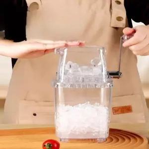 수동 제빙기 얼음파쇄기 미니 분쇄기 가정용 아이스크러셔