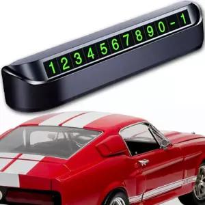 차량용 주차전화번호판 자동차 번호스티커 차 연락처 Nep2+6Cfn