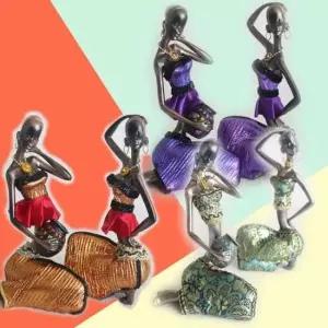 흑인장식 아프리카여인 흑인장식품 거실 인테리어 집들이 선물