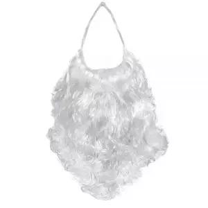 WCOLAS 산타 수염 크리스마스 코스튬 화이트 가짜 팬시 드레스 [호환]