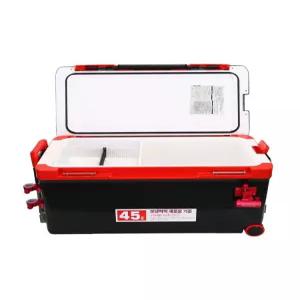 대형 45리터 낚시 아이스박스 보냉 배낭 탈착식 장비