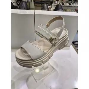 [에스콰이아][에스콰이아] 여성 통굽 샌들 6CM(PFFMSD706WH) (P003785356)