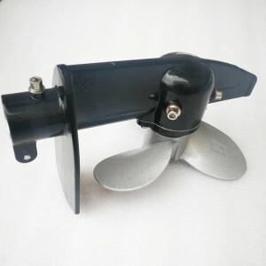 3:2 선외기 엔진용 해양 기어박스, 26mm 튜브 추진 행거, 패들 변속기 케이스 DIY 보트 부품