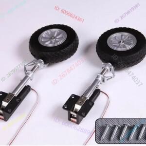 1700mm / P51 머스탱 메인 랜딩 기어 시스템(2개의 FMS 포함) SG208 RC 비행기 모델 예비 부품 후퇴