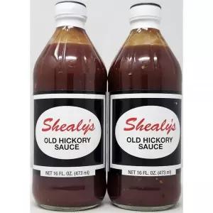 사우스 캐롤라이나 바베큐 소스 473.2ml16온스 병 Shealys 2팩 머스타드 [호환]