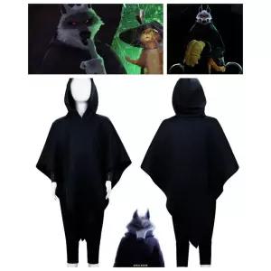 할로윈 코스프레 코스튬 옷 이벤트 의상 고양이 부츠 2 큰 나쁜 늑대 소년과 남성용 같은 역할 놀이 흑사병