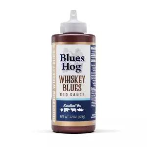 Blues Hog Whiskey BBQ 소스 고급 마리네이드 성분 고과당 옥수수 시럽 없음 글루텐 프리 미국산 623.7g22