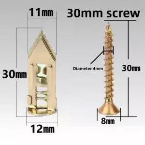 동공앙카 나비 석고 토우 석고보드 펀치인 나사 튜브 비펀칭 항공기 셀프 태핑