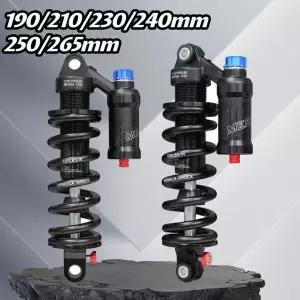 자전거뒷안장 190x50 200mm 230mm 240mm 250mm 265mm 스프링 충격 흡수 리어 MTB 자전거 에어 서스펜션 자