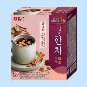인삼생강대추홍삼즙 한차 30스틱 한방차 스틱형 즉석 음료 따뜻한 차