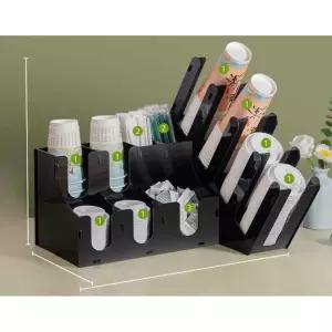 탕비실 종이컵 디스펜서 수납함 카페 커피숍 컵홀더