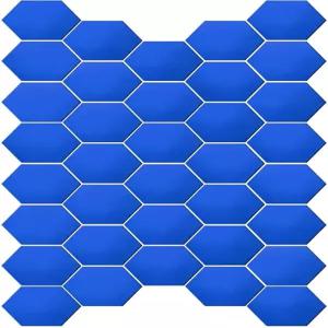 하핑턴 36pcs 육각 거울 스티커 벽 장식 자가 접착 아크릴 탈착식 DIY 아트 데코 공예 타일 가정용 거실