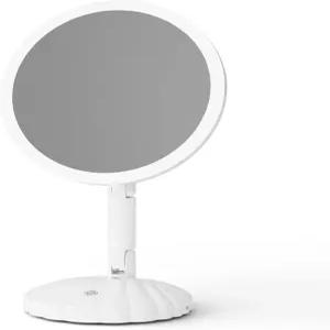 접이식 15배 확대경 조명 휴대용 배니티 미러 3가지 색상 모드 책상 또는 여행용 계단식 조절 가능한