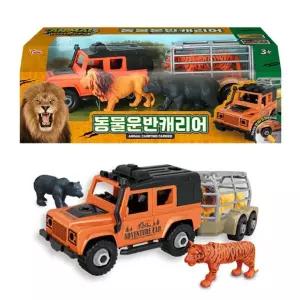 깜도리2 자동차 선물 피규어 동물 운반 장난감 단체 공구 역할 세트 캐리어 놀이