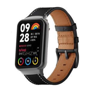 샤오미 밴드 8 9 프로 스마트 메탈 버클, 통기성 시계줄
