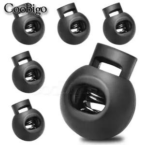 코드락 10개 코드 잠금 끝 라운드 볼 스프링 스토퍼는 Drawstring 신발 끈 로프 Paracord 모자 클립 을 전