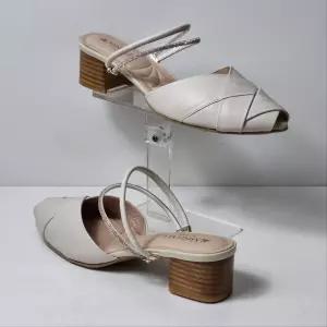 [탠디]123014SB3 여성 투웨이 샌들 4cm 미들힐 꼬임 오픈토