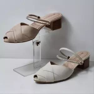 [탠디]123014SB2 여성 투웨이 샌들 4cm 미들힐 꼬임 오픈토