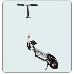 페달킥보드 씽씽카 출퇴근용 무동력 유산소 블랙 (내하중 100kg)