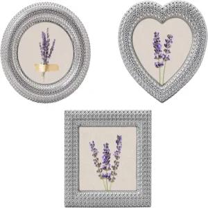 기프티 클래식 작은 액자 3종 세트 귀여운 미니 2.5x2.5인치 테이블탑 디스플레이 책상 크리스마스 홈 데코