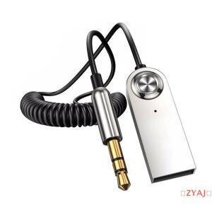 ZYAJ 블루투스 차량용 호환 어댑터 5.0 4.2 4.0 Aux 오디오 3.5mm 수신기 핸즈프리 음악 동글 구형 스테