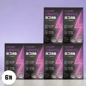 프롬바이오 마그네슘 비타민B 100정 6박스