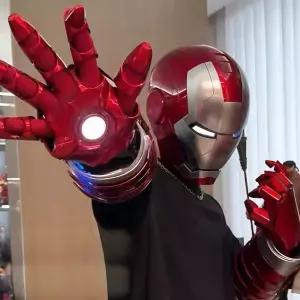 아이언맨 헬멧 11 LED MK5 제어 조명 음성