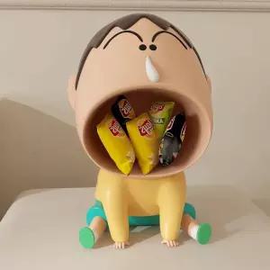 맹구 대형피규어 입벌린 25cm 인테리어소품 집들이선물 수납