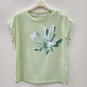 [조이너스]조이너스 플라워 큐빅 장식 티셔츠 JAFU5-WKT300_GN