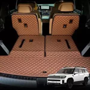 컨셉토 가죽 퀼팅 싼타페MX5 전용 등커버 트렁크 매트