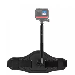 카메라후레쉬 Insta360 웨어러블 3인칭 뷰 카메라 백팩 가방 ONE X2 R GoPro Max 파노라마 카메라용 히든