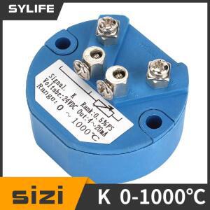 산업용 K 타입 열전대 온도 변환기, 4-20mA 출력, 0-1000C