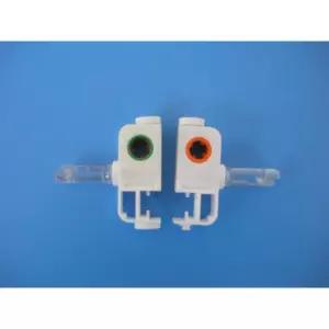 블라인드부속 불라인드 부품 수직 창 블라인드용 블라인드 캐리어 10개