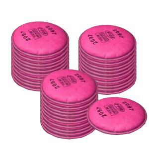 2097 2091 페인팅 스프레이 산업용 미립자 가스 마스크 시리즈 7502 6200 필터용 필터 P100