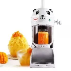 유청테크 110V 상업용 스노우 스 블록 면도기 빙수 기계 얼음 분쇄기 90KG/H