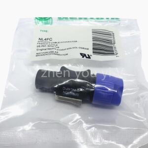 20-50pcs 100%  NEUTRIK NL4FC 4극 스피콘 남성 플러그  파워콘 패널 마운트 전문 커넥터