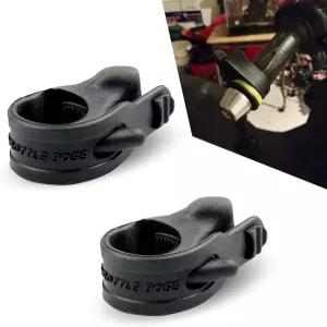 getfay 2 PCS 모터사이클 스로틀 개조 보조 장치 어시스트 크루즈 컨트롤 핸들 노력 절약 서포트 클램프