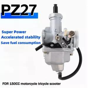 PZ27 기화기 27mm Carburador 4 행정 CG 150cc ATV 고 카트 먼지 자전거 혼다 XL 125 150