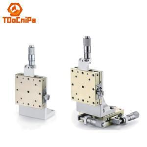 ZSG25 스테인레스 스틸 선형 볼 슬라이드 수동 변위 테이블  스트로크