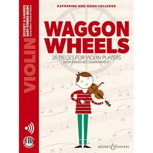 와곤 휠: 바이올린 연주자를 위한 26곡 - 온라인 오디오가 포함된 바이올린과 피아노 (영어, , 독일어판)