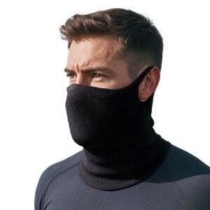 오토바이 사이클링용 엡소코 이어훅 하프 페이스 마스크, 야외 스포츠용 남성용 편안한 방풍 넥 워머 게이터
