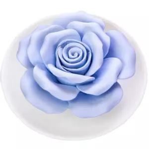 에센셜 오일 패시브 플라워 디퓨저 - 작은 미니 룸 책상 장식 욕실용 비전기 도자기 아로마테라피