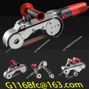 원형 튜브 드로잉 머신 연마 샌드 벨트 스테인리스 스틸 외부