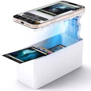 스캐너 휴대폰 홀더, TCG 카드 및 MTG 소매 카드에 , ManaBox 앱과 연동, 빠른 스캔 확인에 이상적입니다