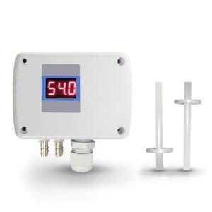 덕트 차압 송신기 파이프 공기 센서, 도관 가스 변환기, 0-10V, 4-20mA