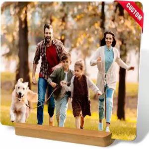 맞춤형 스타일 금속 사진 인화 나만의 액자 가족 및 연인을 위한 선물