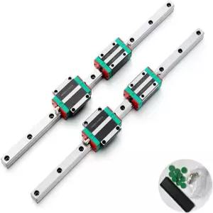 SUOFEILAIMU 2pcs HGR20 사각 선형 가이드 2350mm HGW20CC HGH20CA 레일 블록 키트 색상 길이
