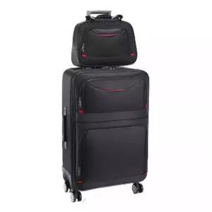 소프트 캐리어 천 가방 여행용 트롤리 대용량 방수 확장형 여행가방 휴대