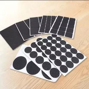 원형 사각 의자 바닥 보호 스크래치 패드 가구 방지 RxK8+3wEu